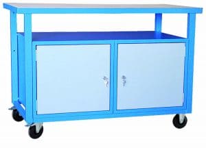 Arbejdsbord med hjul