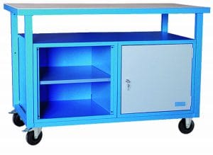 Arbejdsbord med hjul