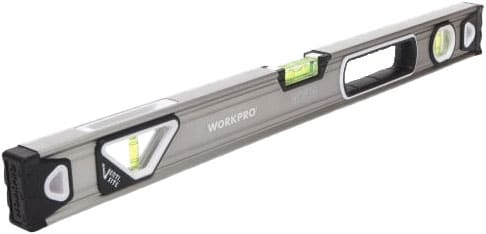 WORKPRO Vaterpas HEAVY DUTY alu. 1200mm med Plumb View. vaterpas
